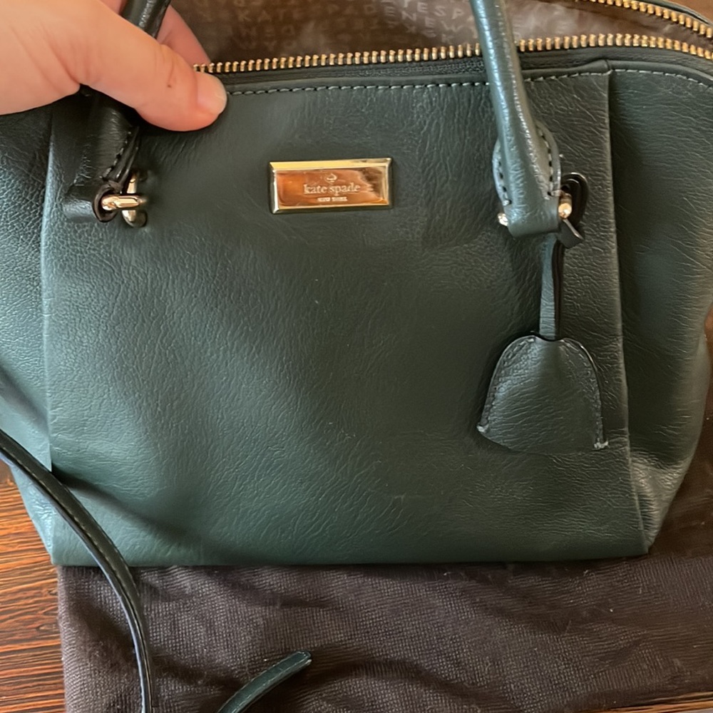 Kate Spade - Dome satchel in forest green - Picture 2 of 14
